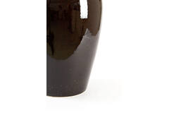 Vase deco Ø50x64 cm VALERIA ceramics dark brown