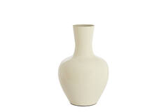 Vase deco Ø44x69 cm NANA shiny cream