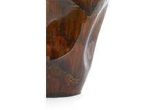Vase deco Ø39x53 cm AZURA ceramics dark brown