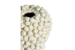 Vase deco Ø20x22,5 cm BERRIES ceramics cream
