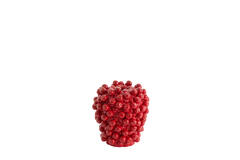 Vase deco Ø20x22,5 cm BERRIES ceramics red