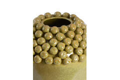 Vase deco Ø39,5x57 cm LOVRO ceramics olive green-brown