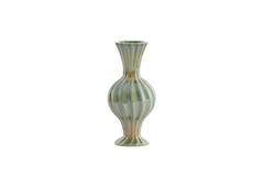 Vase Ø8,5x17 cm SAVI ceramics olive green