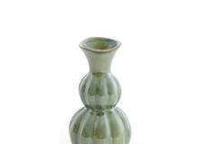 Vase Ø8x17 cm NAIDA ceramics olive green