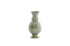 Vase Ø8,5x17 cm SORREL ceramics olive green
