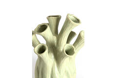 Vase deco Ø17,5x20 cm LYSET ceramics light green