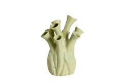Vase deco Ø28,5x34,5 cm LYSET ceramics light green