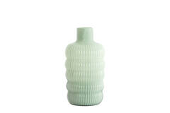 Vaas Ø15,5x30 cm LUNETTE glas mint