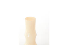 Vaas Ø15x40 cm FIORENZA glas crème