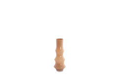 Vase Ø15x40 cm FIORENZA glass caramel