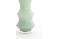 Vase Ø15x40 cm FIORENZA glass mint