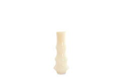Vaas Ø19x50 cm FIORENZA glas crème