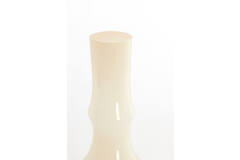 Vaas Ø23,5x70 cm FIORENZA glas crème