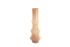 Vase Ø23,5x70 cm FIORENZA glass caramel