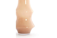 Vase Ø23,5x70 cm FIORENZA glass caramel