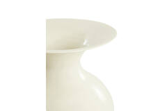 Vase deco Ø45x71 cm BOLULLA shiny cream
