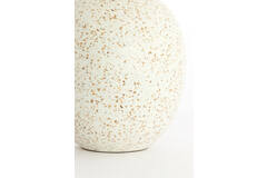 Vaas deco Ø28x34 cm ORXETA terrazzo crème