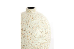 Vaas deco Ø31x41 cm ORXETA terrazzo crème