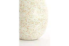 Vaas deco Ø31x41 cm ORXETA terrazzo crème