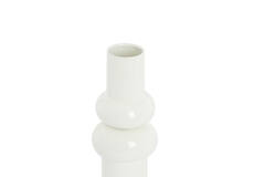 Vase deco Ø15x36 cm IRISSA cream
