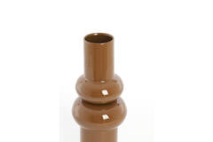 Vase deco Ø15x36 cm IRISSA caramel