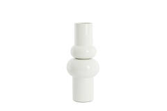 Vase deco Ø19x43 cm IRISSA cream
