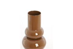 Vase deco Ø19x43 cm IRISSA caramel