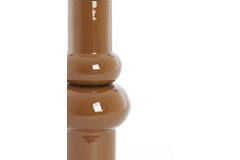 Vase deco Ø19x43 cm IRISSA caramel