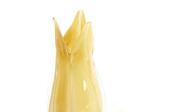 Vase Ø18,5x39 cm EVINA glass beige