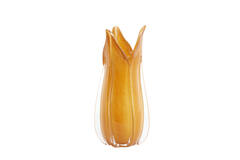 Vase Ø18,5x39 cm EVINA glass caramel