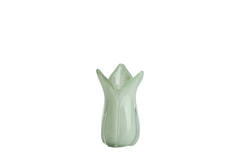 Vase Ø14x28 cm EVINA glass mint green