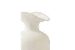 Vase deco Ø19,5x33 cm MARILLO ceramics cream