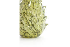 Vase Ø12x16 cm DESMIRA glass green-grey