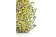 Vase Ø14x21,5 cm DESMIRA glass green-grey