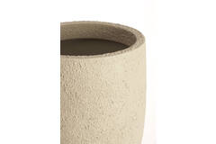 Pot deco S/3 Ø30x46+Ø40x55+Ø52x71 cm SIROLO sand