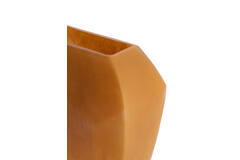 Vase 30x16x44,5 cm VIONNA glass caramel