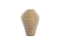 Vase Ø18x25 cm FENLOR glass sand