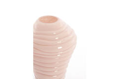 Vase Ø18x25 cm FENLOR glass light pink