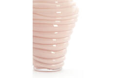 Vase Ø18x25 cm FENLOR glass light pink