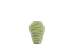 Vase Ø13x18 cm FENLOR glass light green