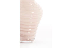 Vase Ø13x18 cm FENLOR glass light pink