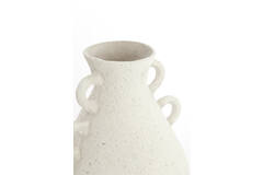 Vase deco Ø26x30 cm ZEPHAN matt cream
