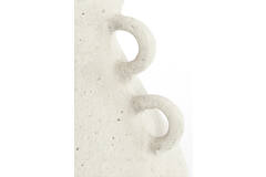Vase deco Ø26x30 cm ZEPHAN matt cream