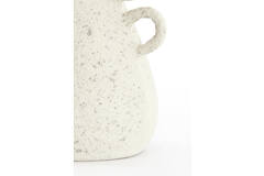 Vase deco Ø26x30 cm ZEPHAN matt cream
