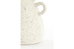 Vase deco Ø28,5x35 cm ZEPHAN matt cream