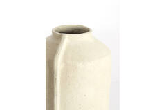 Pot deco 34,5x31,5x37,5 cm NORIC matt cream