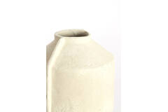 Pot deco 35x32x44 cm NORIC matt cream