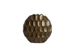 Vase deco 40x11x41 cm ORLAN gold