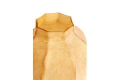 Vase Ø27x26 cm TEJEDA glass matt amber