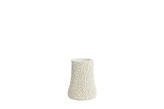 Vase deco Ø20x26 cm OLVERA cream